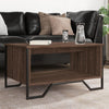 Salontafel 75X51X40 Cm Bewerkt Hout