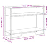 Wandtafel 100X35X74,5 Cm Bewerkt Hout
