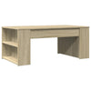 Salontafel 102X55X42 Cm Bewerkt Hout Kleurig