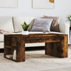Salontafel 102X55X42 Cm Bewerkt Hout Kleurig