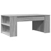 Salontafel 102X55X42 Cm Bewerkt Hout Eikenkleurig