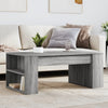 Salontafel 102X55X42 Cm Bewerkt Hout Eikenkleurig