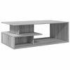 Salontafel 102X55X35 Cm Bewerkt Hout Eikenkleurig