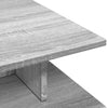 Salontafel 102X55X35 Cm Bewerkt Hout Eikenkleurig