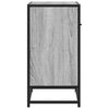 Nachtkastje 60X31X60 Cm Bewerkt Hout En Metaal