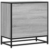 Nachtkastje 60X31X60 Cm Bewerkt Hout En Metaal