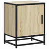 Nachtkastjes 2St 40X31X50Cm Bewerkt Hout En Metaal