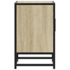 Nachtkastjes 2St 40X31X50Cm Bewerkt Hout En Metaal