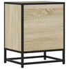 Nachtkastjes 2St 40X31X50Cm Bewerkt Hout En Metaal