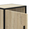 Nachtkastjes 2St 40X31X50Cm Bewerkt Hout En Metaal