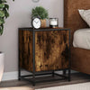 Nachtkastjes 2St 40X31X50Cm Bewerkt Hout En Metaal