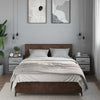 Nachtkastjes 2St Wandgemonteerd 40X31X39,5Cm Eiken