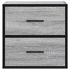 Nachtkastjes 2St Wandgemonteerd 40X31X39,5Cm Eiken