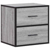 Nachtkastjes 2St Wandgemonteerd 40X31X39,5Cm Eiken