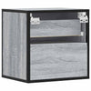 Nachtkastjes 2St Wandgemonteerd 40X31X39,5Cm Eiken