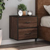 Nachtkastjes 2St Wandgemonteerd 40X31X39,5Cm Eiken