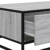 Salontafel 90X57X35 Cm Bewerkt Hout En Metaal