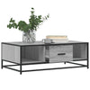 Salontafel 100X57X35 Cm Bewerkt Hout En Metaal