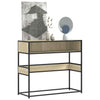 Wandtafel 90X35X80 Cm Bewerkt Hout