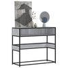 Wandtafel 90X35X80 Cm Bewerkt Hout