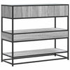 Wandtafel 90X35X80 Cm Bewerkt Hout Eikenkleurig