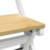 Eetkamerstoelen 4 St Corona Inklapbaar Massief Grenenhout