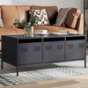 Salontafel 101,5X50X43,5 Cm Koudgewalst Staal