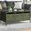 Salontafel 101,5X50X43,5 Cm Koudgewalst Staal