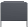 Salontafel 68,5X50X43,5 Cm Koudgewalst Staal Kleurig