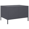 Salontafel 68,5X50X43,5 Cm Koudgewalst Staal Kleurig