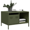Salontafel 68,5X50X43,5 Cm Koudgewalst Staal Kleurig