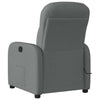 Massagestoel Stof Donkergrijs