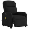 Massagestoel Stof Zwart