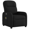 Massagestoel Stof Zwart