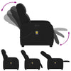 Massagestoel Stof Zwart