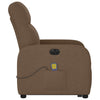Sta-Op-Massagestoel Stof Bruin