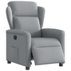 Fauteuil Stof Lichtgrijs