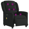 Massagestoel Stof Zwart