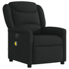 Massagestoel Stof Zwart