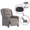 Massagestoel Stof Taupe