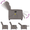 Massagestoel Stof Taupe