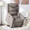 Sta-Op-Massagestoel Stof Taupe
