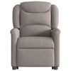 Sta-Op-Massagestoel Stof Taupe