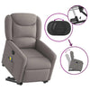 Sta-Op-Massagestoel Stof Taupe
