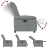Fauteuil Stof Lichtgrijs