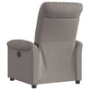 Fauteuil Verstelbaar Elektrisch Stof Taupe