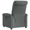 Massagestoel Stof Donkergrijs
