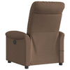 Massagestoel Stof Bruin