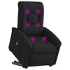 Sta-Op-Massagestoel Stof Zwart