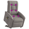 Sta-Op-Massagestoel Stof Taupe